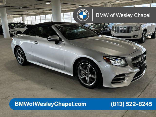 used 2018 Mercedes-Benz E-Class car, priced at $31,500
