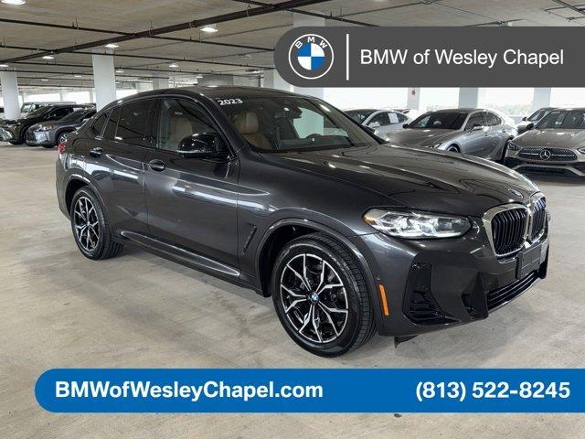 used 2023 BMW X4 car, priced at $56,500