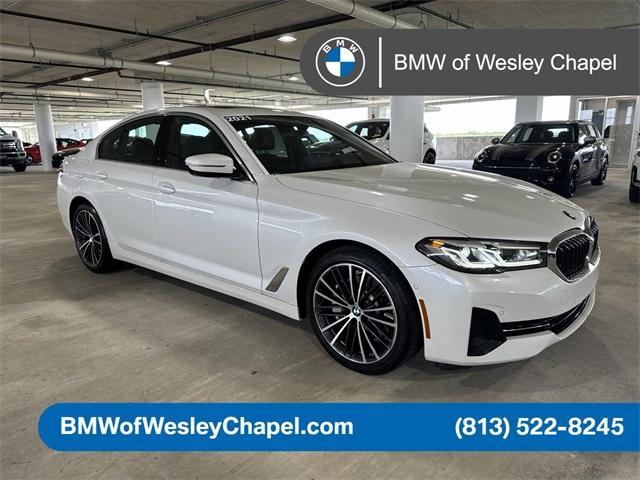 used 2021 BMW 530 car, priced at $35,200