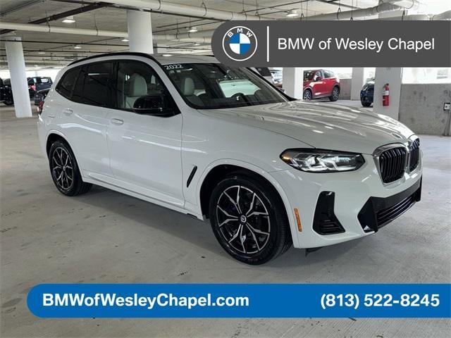 used 2022 BMW X3 car, priced at $51,800