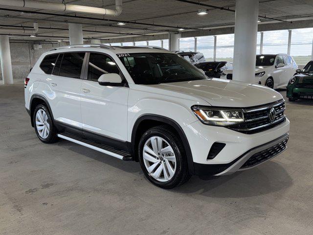 used 2021 Volkswagen Atlas car, priced at $23,900