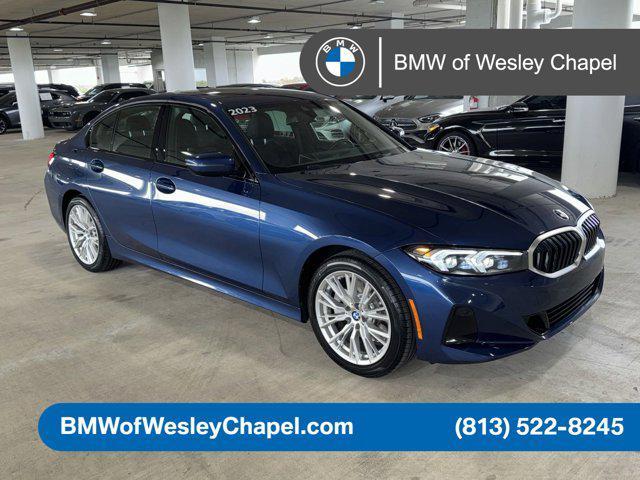 used 2023 BMW 330 car, priced at $39,218