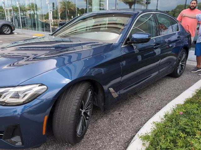 used 2021 BMW 530 car, priced at $36,700