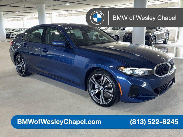 used 2023 BMW 330 car, priced at $39,100