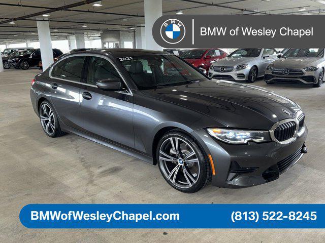 used 2021 BMW 330e car, priced at $30,790