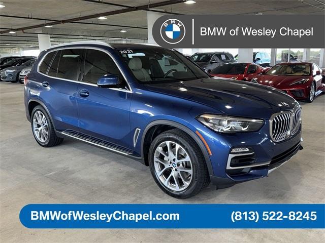 used 2021 BMW X5 car, priced at $43,374