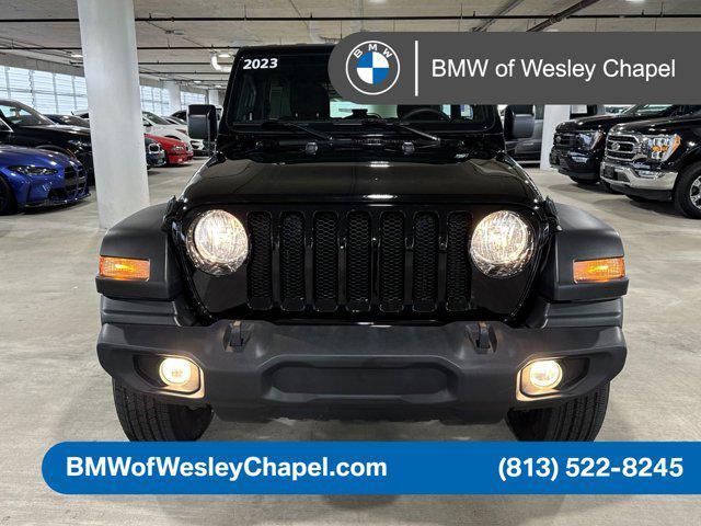 used 2023 Jeep Wrangler car, priced at $37,900