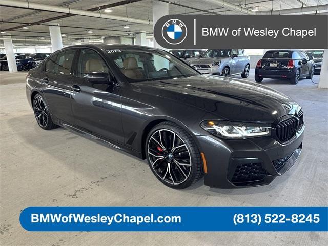used 2023 BMW M550 car, priced at $70,200