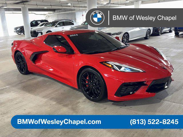 used 2023 Chevrolet Corvette car, priced at $75,500