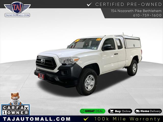 used 2020 Toyota Tacoma car, priced at $21,333