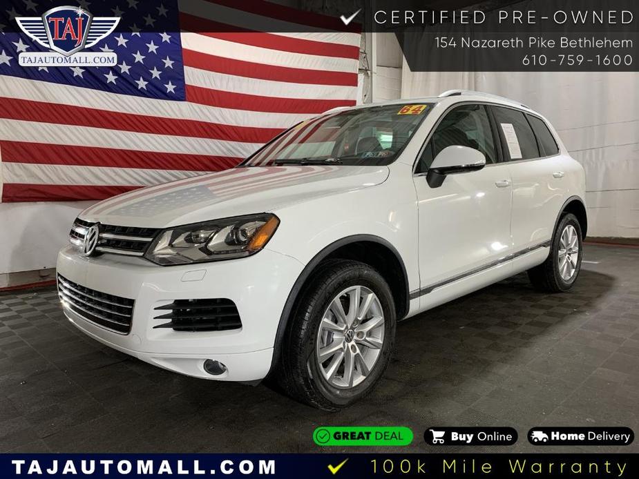 used 2014 Volkswagen Touareg car, priced at $14,677