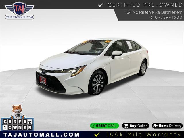 used 2021 Toyota Corolla Hybrid car, priced at $18,933