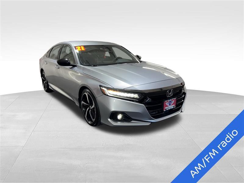 used 2021 Honda Accord car, priced at $17,555