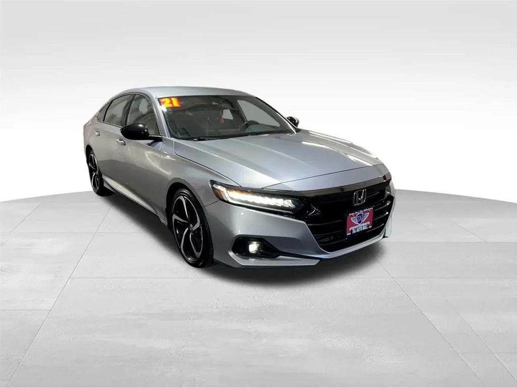used 2021 Honda Accord car, priced at $18,955