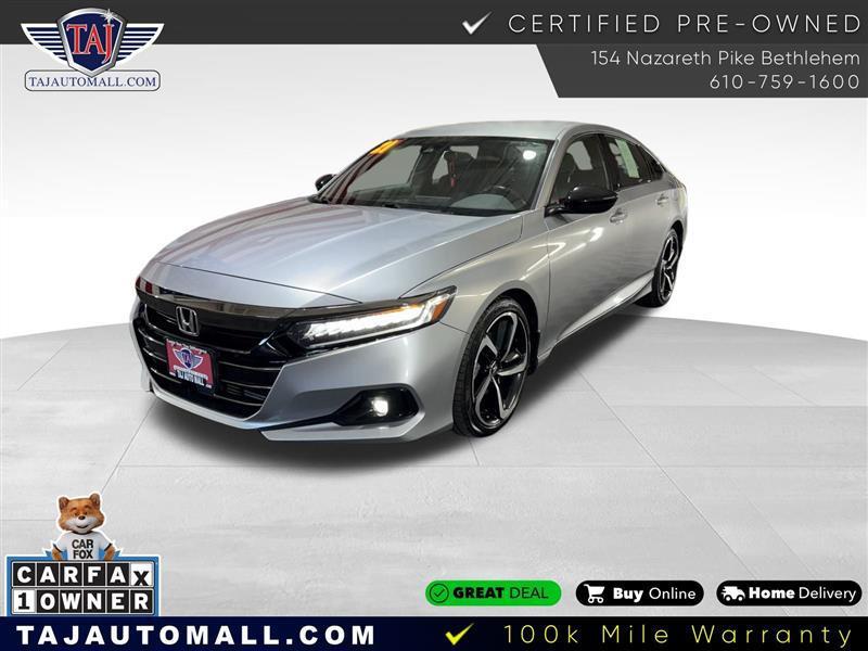 used 2021 Honda Accord car, priced at $17,555