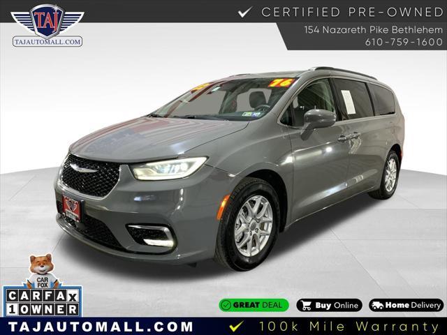 used 2022 Chrysler Pacifica car, priced at $20,755