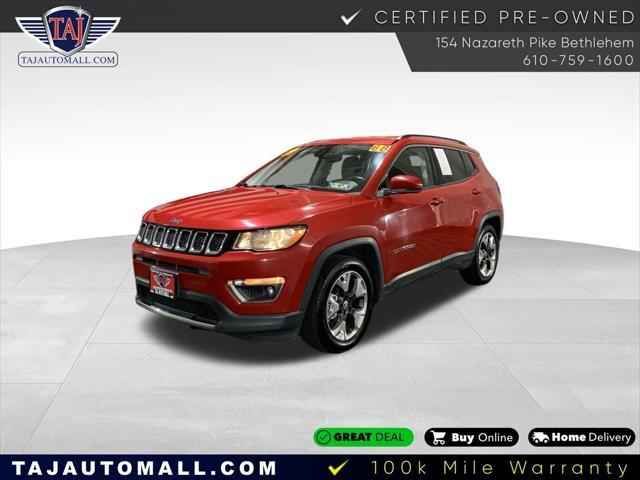 used 2019 Jeep Compass car, priced at $16,977