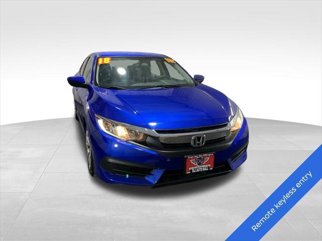 used 2018 Honda Civic car, priced at $15,477