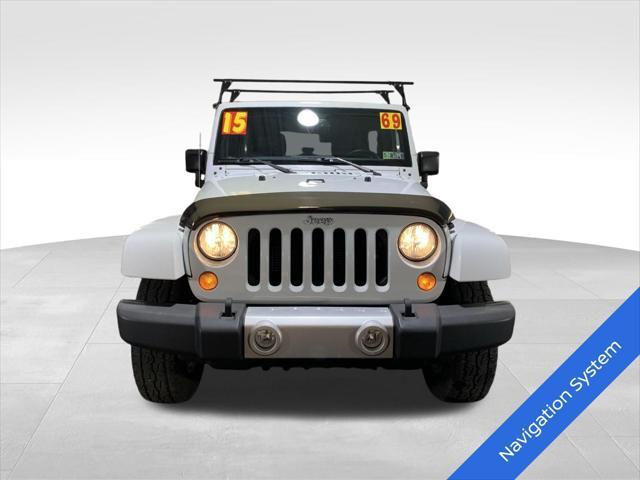 used 2015 Jeep Wrangler Unlimited car, priced at $21,777