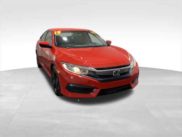 used 2018 Honda Civic car, priced at $17,777