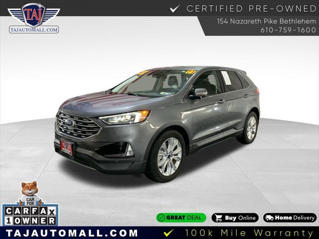 used 2022 Ford Edge car, priced at $20,777