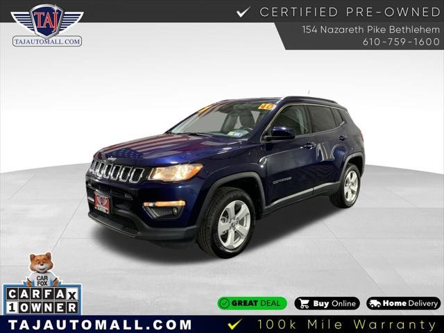 used 2021 Jeep Compass car, priced at $19,333