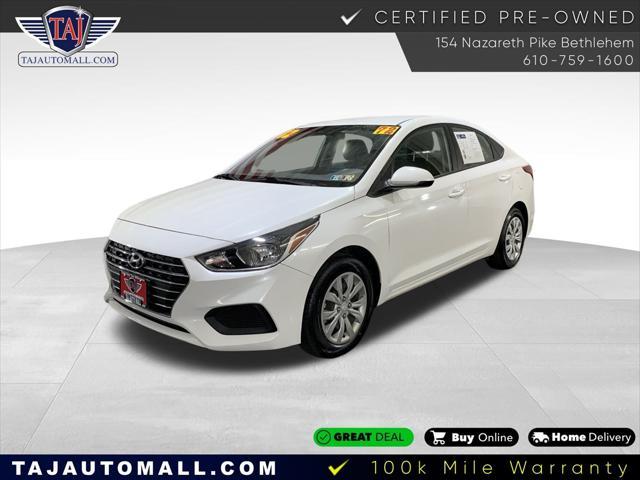 used 2021 Hyundai Accent car, priced at $13,733