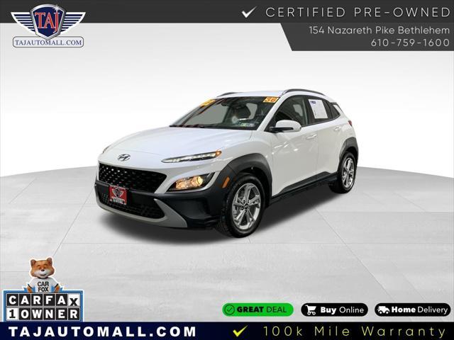 used 2022 Hyundai Kona car, priced at $19,555