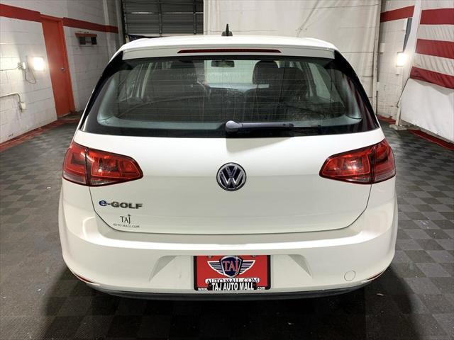 used 2016 Volkswagen e-Golf car, priced at $9,333