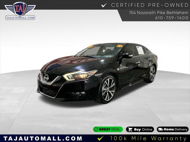 used 2017 Nissan Maxima car, priced at $17,977