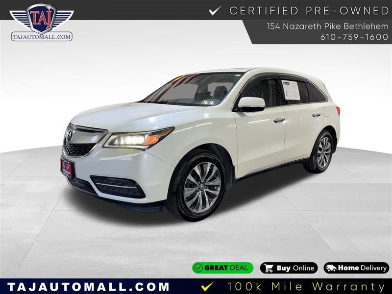 used 2016 Acura MDX car, priced at $14,377