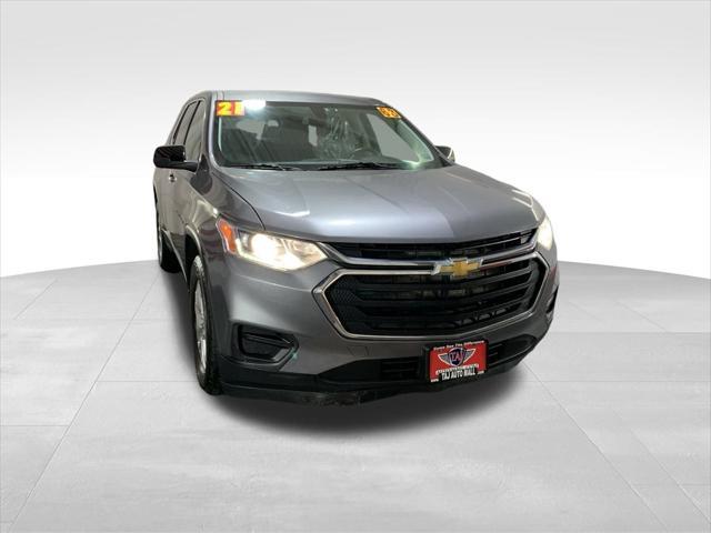 used 2021 Chevrolet Traverse car, priced at $18,977