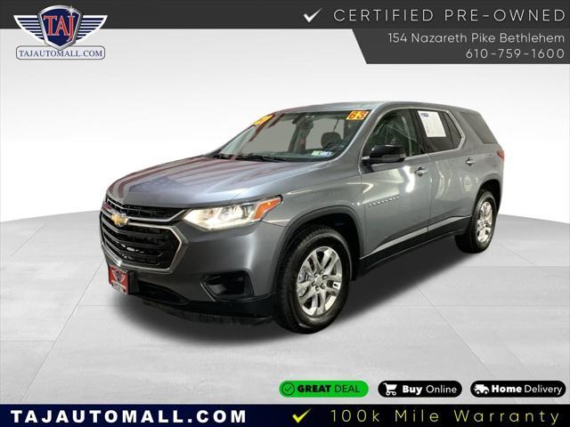 used 2021 Chevrolet Traverse car, priced at $18,977