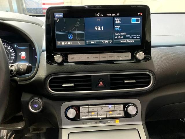 used 2021 Hyundai Kona EV car, priced at $17,777