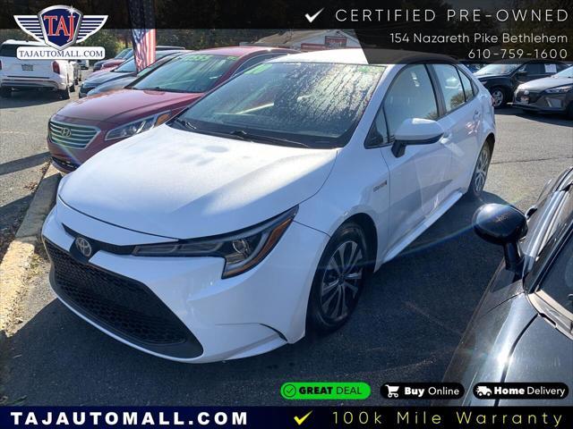 used 2020 Toyota Corolla Hybrid car, priced at $16,777