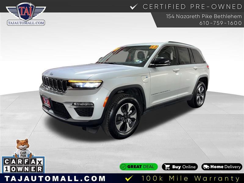 used 2023 Jeep Grand Cherokee 4xe car, priced at $27,955