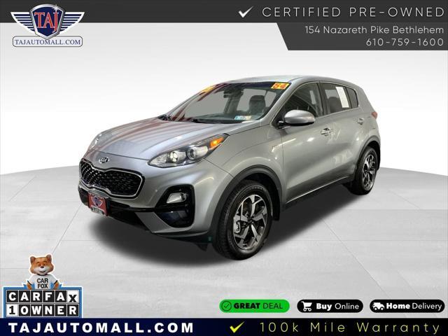 used 2021 Kia Sportage car, priced at $15,555