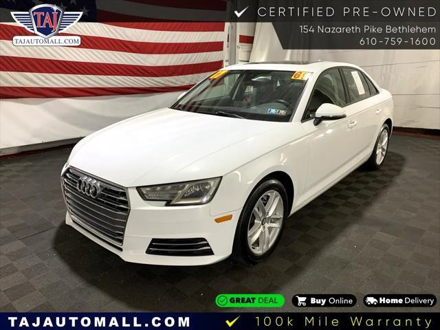 used 2017 Audi A4 car, priced at $16,977