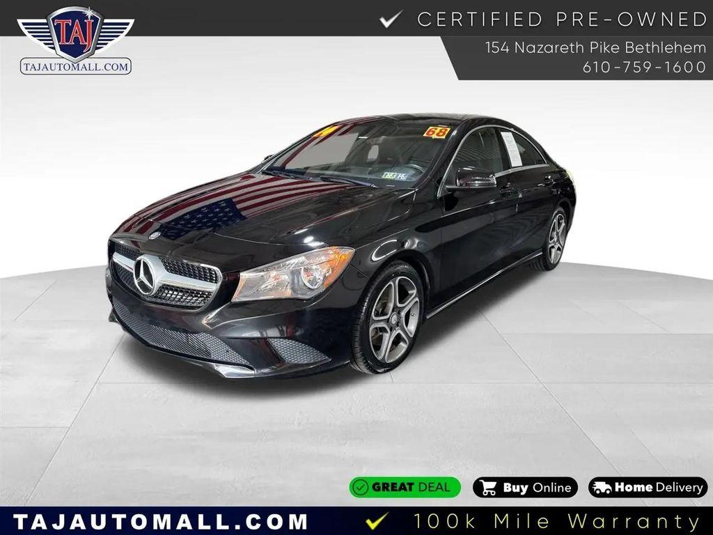 used 2014 Mercedes-Benz CLA-Class car, priced at $11,977