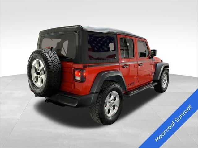 used 2021 Jeep Wrangler Unlimited car, priced at $25,977