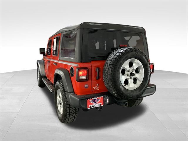 used 2021 Jeep Wrangler Unlimited car, priced at $28,777