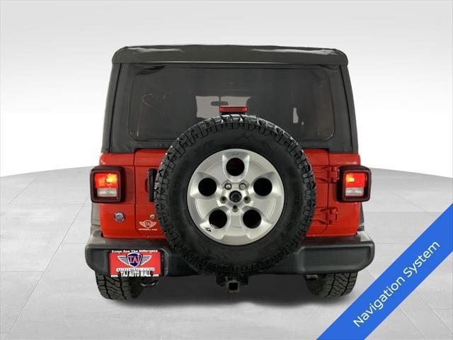 used 2021 Jeep Wrangler Unlimited car, priced at $25,977