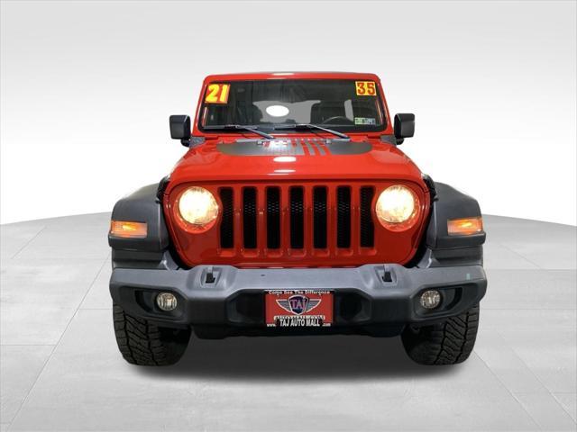 used 2021 Jeep Wrangler Unlimited car, priced at $28,777