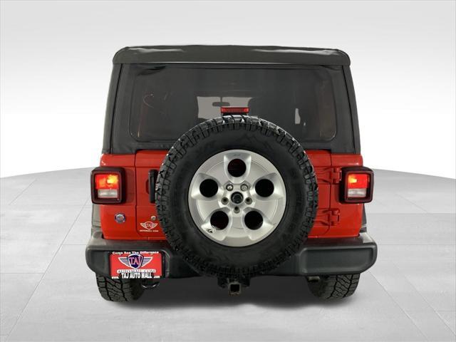 used 2021 Jeep Wrangler Unlimited car, priced at $28,777