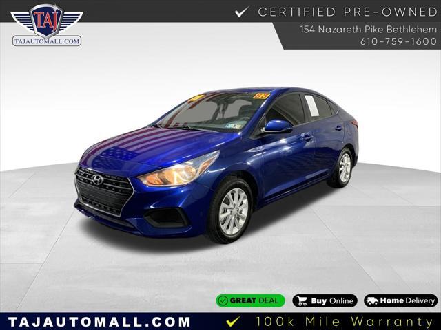 used 2018 Hyundai Accent car, priced at $10,733