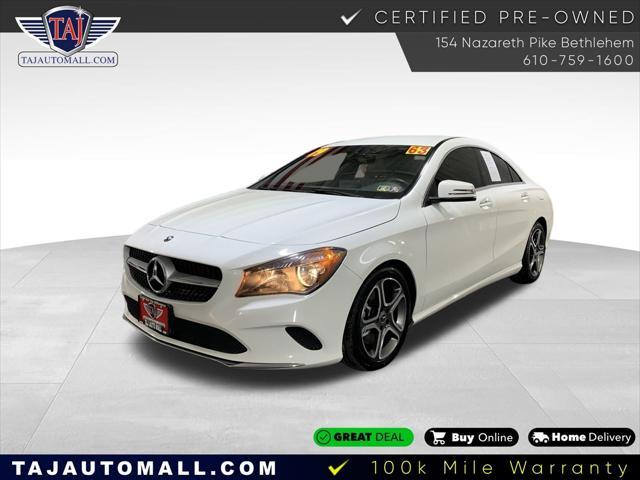 used 2019 Mercedes-Benz CLA 250 car, priced at $19,877