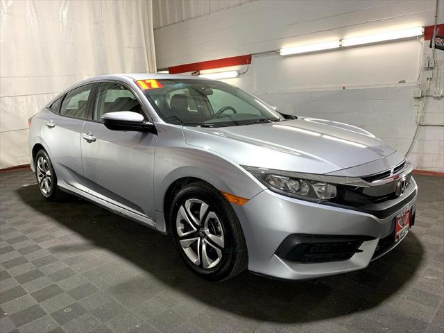 used 2017 Honda Civic car, priced at $15,333