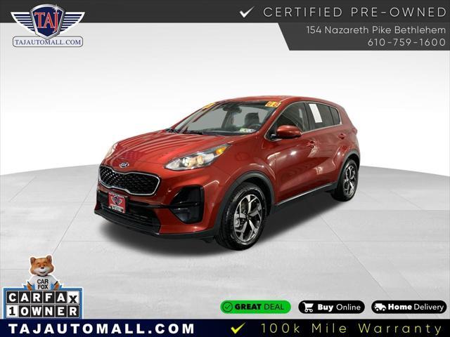 used 2021 Kia Sportage car, priced at $16,995