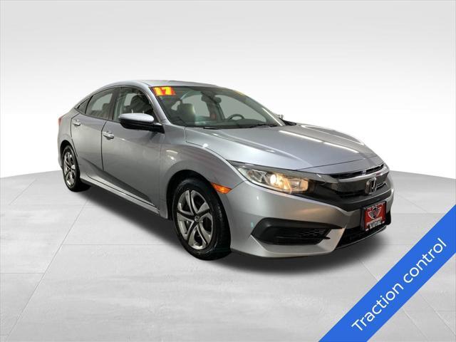 used 2017 Honda Civic car, priced at $16,733