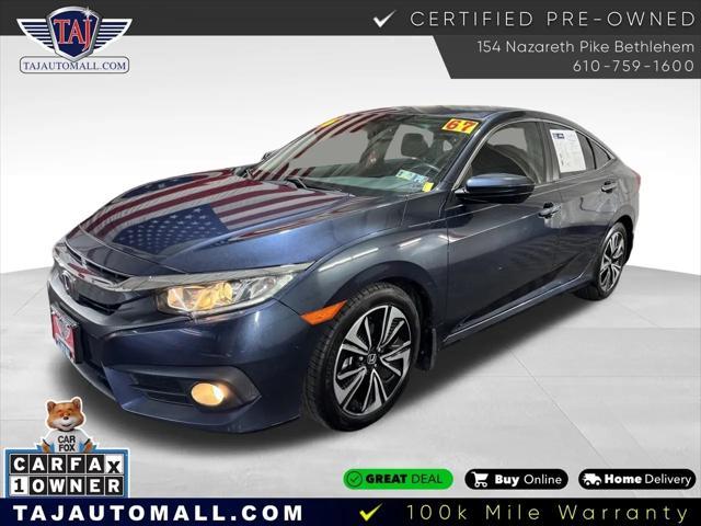 used 2016 Honda Civic car, priced at $17,295
